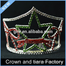 Corona barata de la tiara de la estrella de la reina para la venta